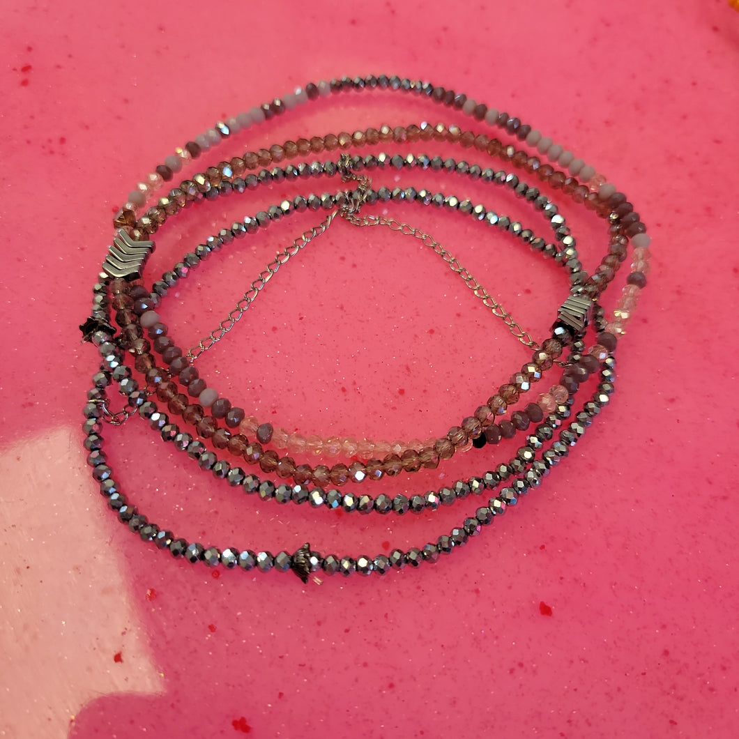 Beaded anklet