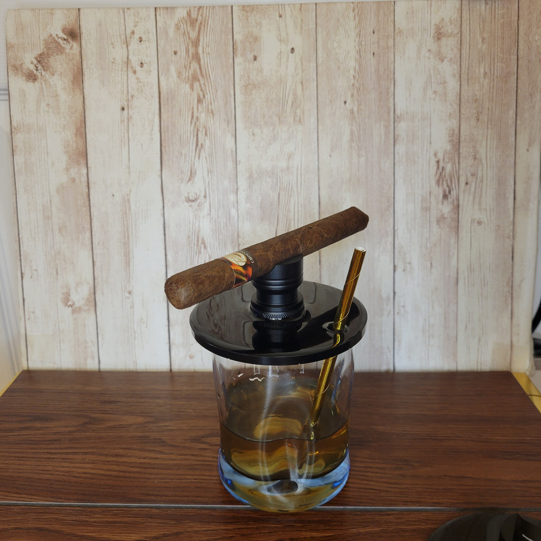 Black cigar rest