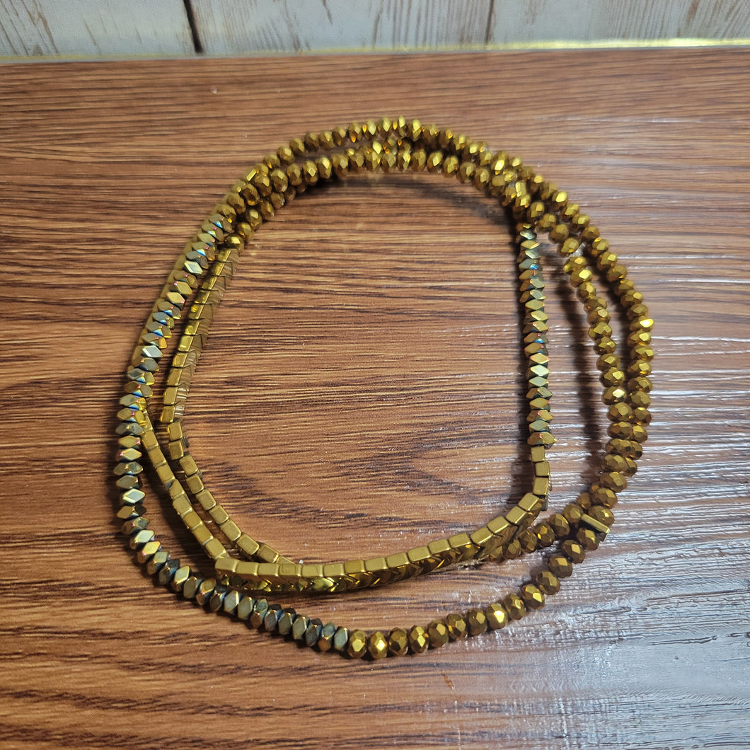 Beaded anklets
