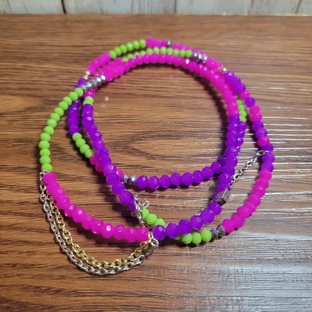 Beaded anklets