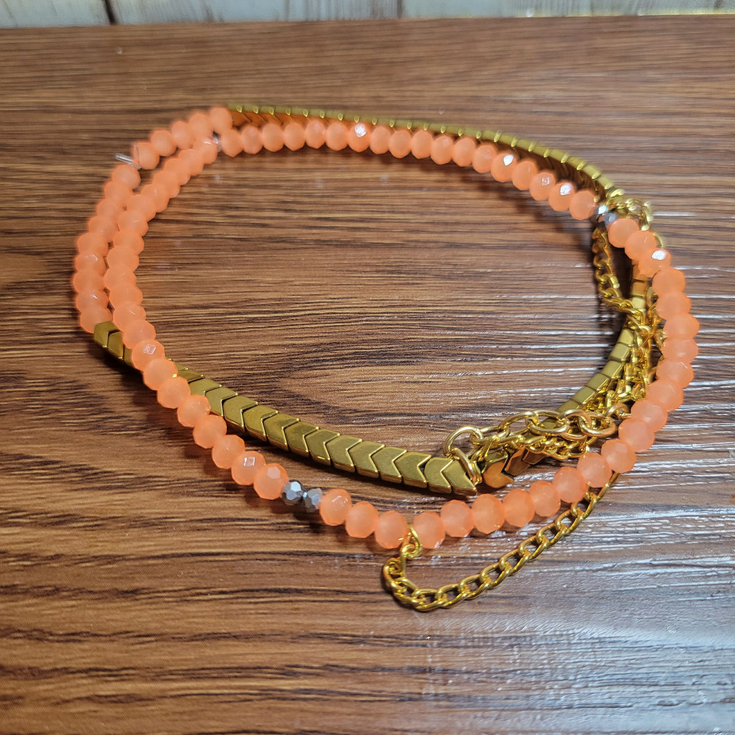 Beaded anklets
