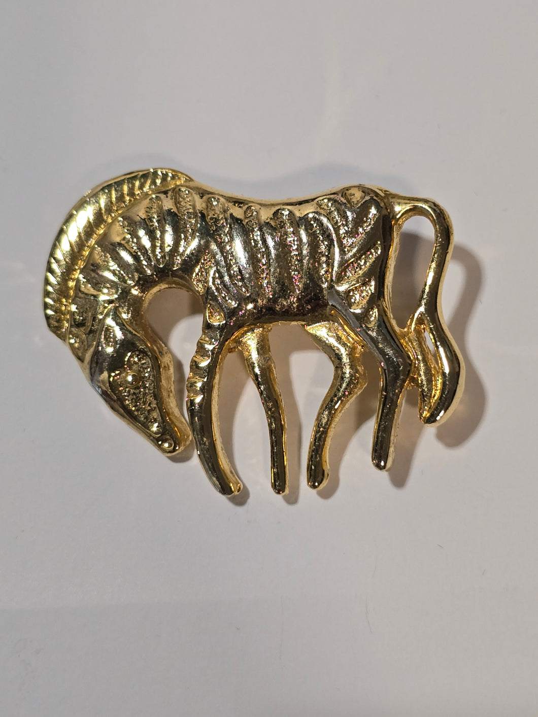 Zebra brooch