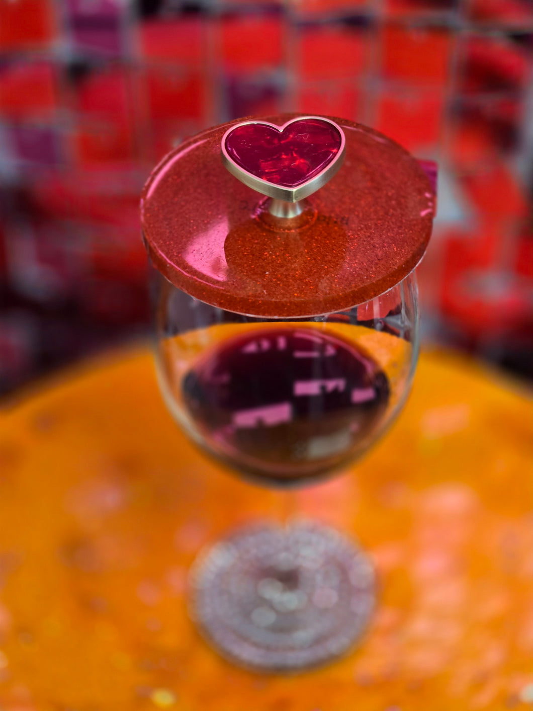 Heart Glass Cover
