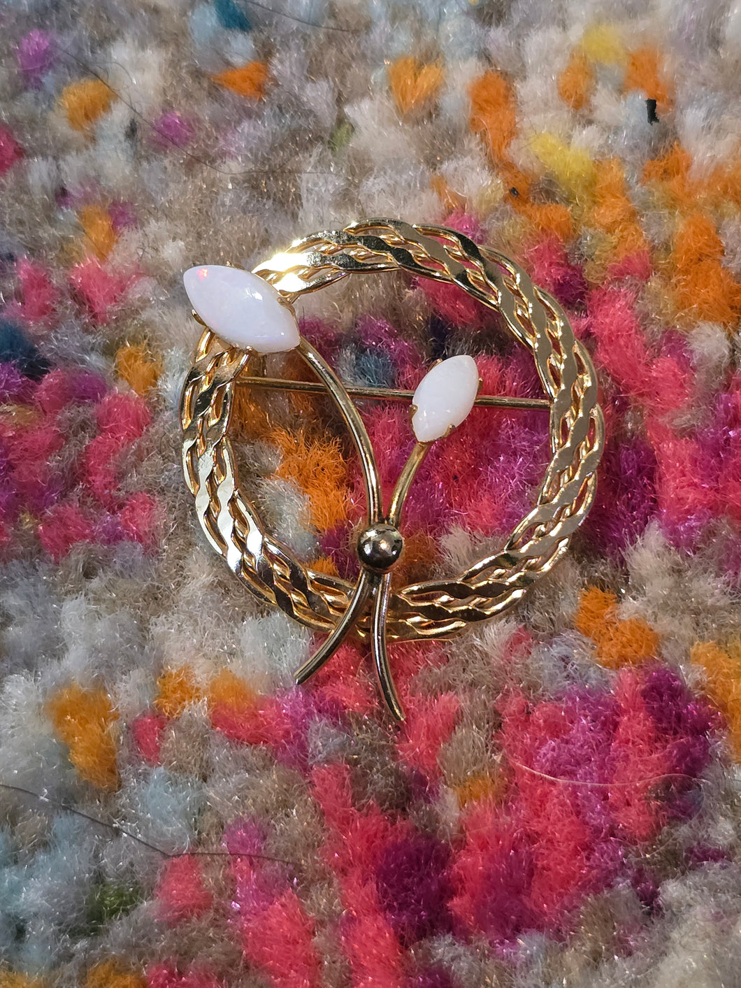 ART signed brooch