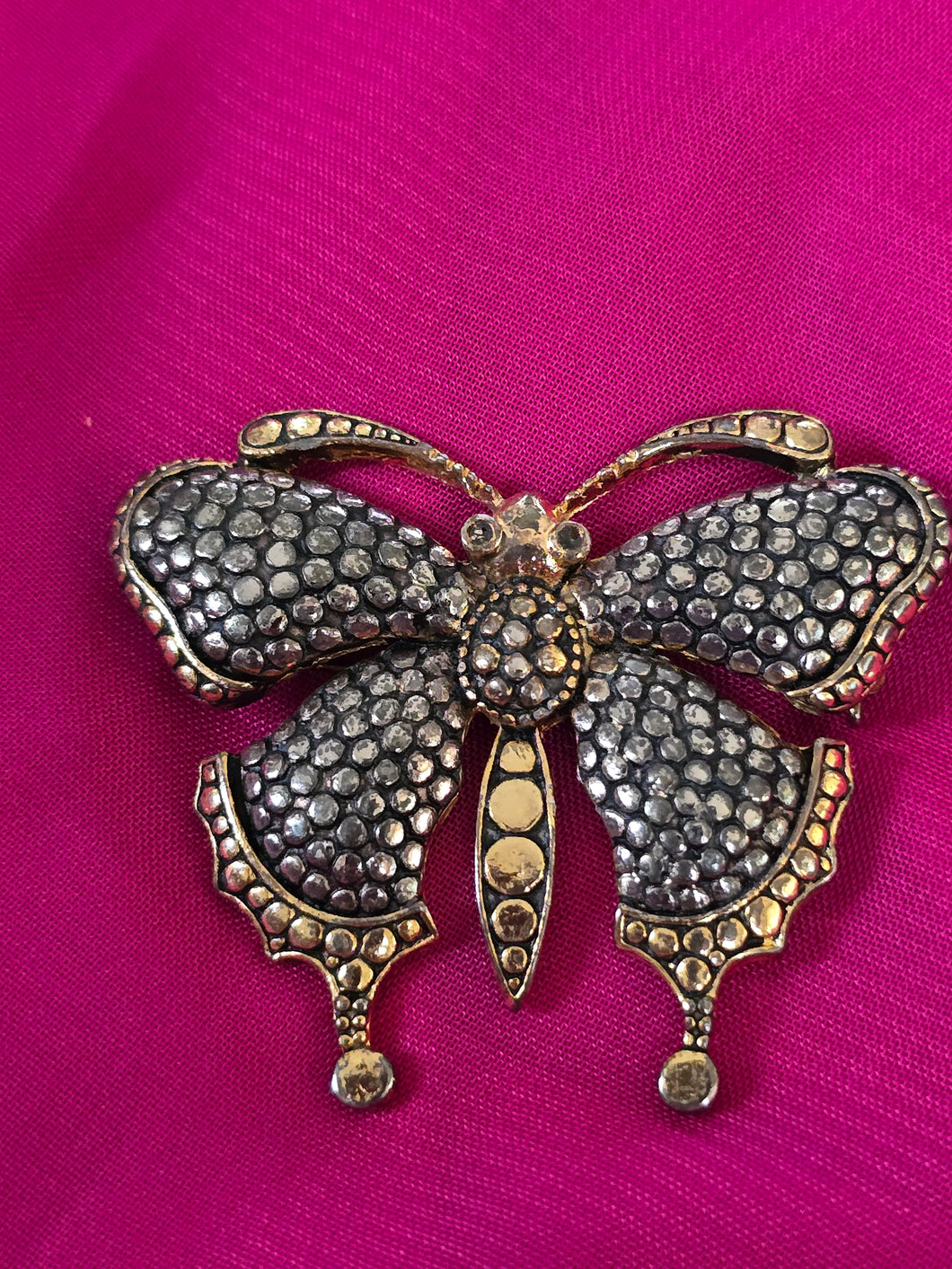 Marcasite butterfly