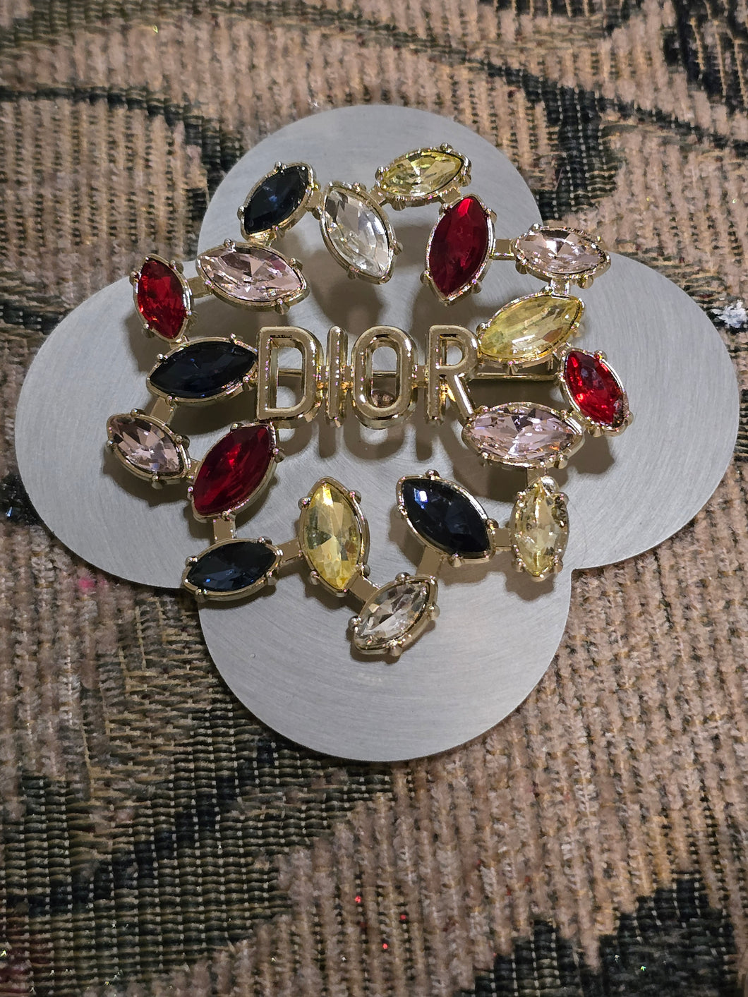 Dior brooch